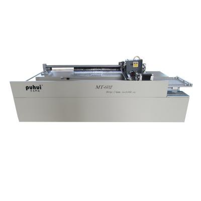 China SMT LED production line small desktop PCB holder machine Puhui MT-602L automatic chip transfer mounter for sale