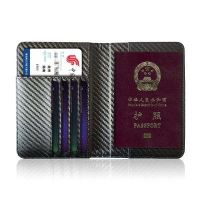 China Passport/Credit Card/Wholesale Ticket Wallet Cover RFID Leather Case/Money Bill Blocking Passport Leather Holder with Card Slot for sale