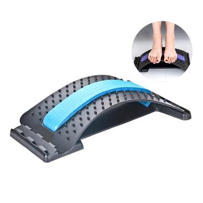 China 2020 Hot Selling Comfortable Amazon Back Stretching Device, Lumbar Back Massager for Bed & Chair & Car for sale