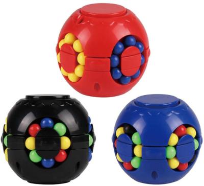 China Stress Relieve Magic Bean Fingertip Gyroscope Toy Ball Rotating Magic Bean Toy / Decompression Moving Person Toys for sale