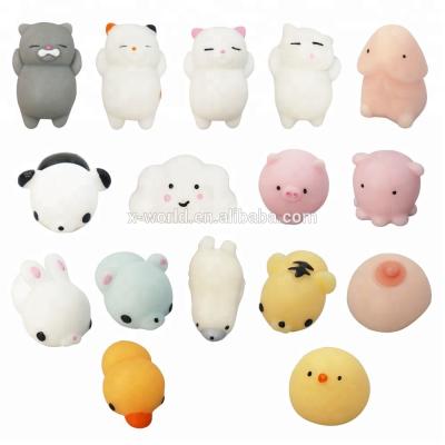 China Stress Relieve Eco-Friendly Squishies Toys Cute Animal Squeeze Soft Slow Rising Toy for sale