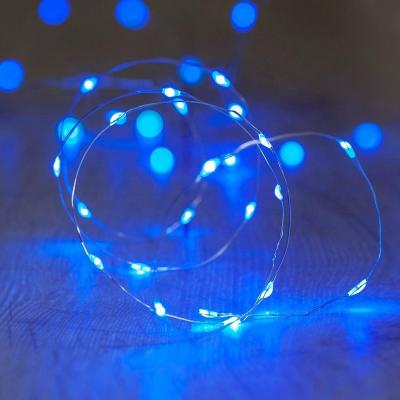 China Optional 8 Meters 50 Colors 500 LED AA Battery Operated Hanging On Wall Lights In Door White Led Mini Lights for sale