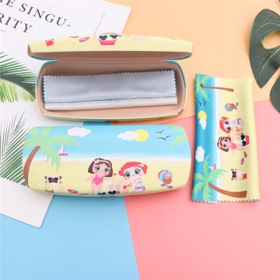 China Yifan Good Quality Cartoon Design Eco-friendly NANA Glasses Case Children Custom Hard Logo Eyewear Glasses Box for sale