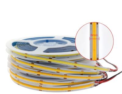 China LANDSCAPE/*Residential/Warehouse Dream Color Flip Chip 480leds/m COB Led Natural White RGBW 10W 12V Strip Digital Bulk Red Light With Dim Controller for sale