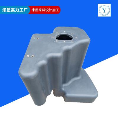 China PE New L Shaped Special Engineering Plastic Diesel Equipment Tank Automobile Rotating Fuel Tank PE Hydraulic Oil Tank for sale