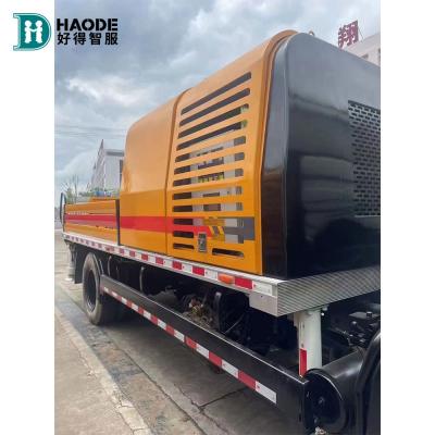 China Hoogdruk-injectiepoetspomp HBT6013-90 van Dongfeng voor het transport van beton Te koop