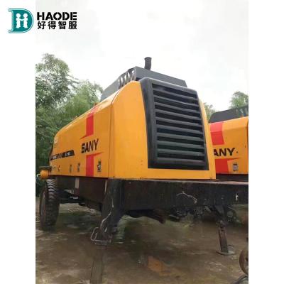 China 50M Max. Horizontale transportafstand Haode aanhangwagen gemonteerde betonnen pomp HBT6013C-5S Te koop