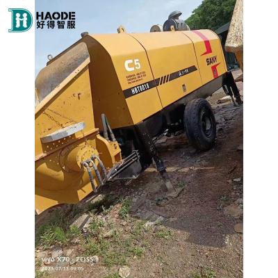 China Goedkope HBT8018C-5S Diesel Beton Trailer Pumps voor uw bouwprojecten Te koop