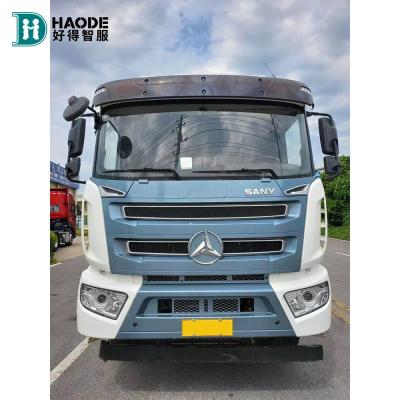 China Gebruikte Sany Kleine Automatische Betonmixer Truck Chinese Mixers Machine band 12R22.5 Te koop