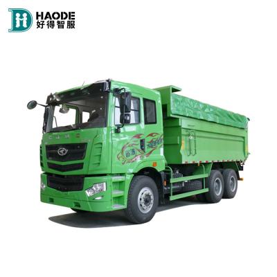 China CAMC 12500 kg Mini-Dumpper-Lkw 6*4 Dump-Lkw mit Frachtbehälter Größe 5800*2350*1200 mm zu verkaufen