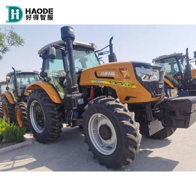 China Tractor de ruedas de dirección hidráulica 50hp 60hp 70hp 80hp 100hp 200hp para trabajo pesado en venta