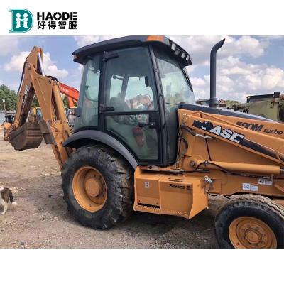 China Backhoe Loader Excavator Retroexcavadora  580 With 0.67M³ Bucket Capacity for sale