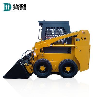 China 2022 Yanmar Engine Small Skidsteer Front End Loader With Bucket Mini Skidsteer for sale