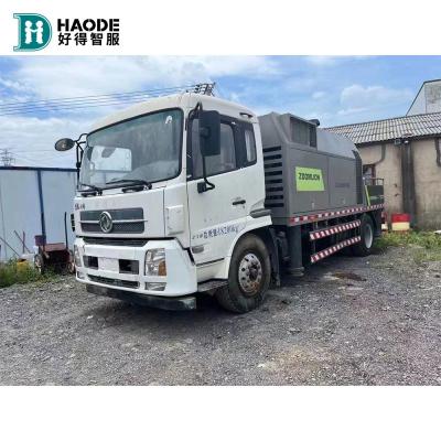 China Zoomlion 10028 Motor hidráulico diesel remolque bomba de hormigón para el transporte suave en venta