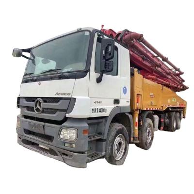 Cina Haode 37m 52m 56m Sany Truck montato pompa per calcestruzzo 300kW/1800rpm Produttività 200/137 m3/h in vendita