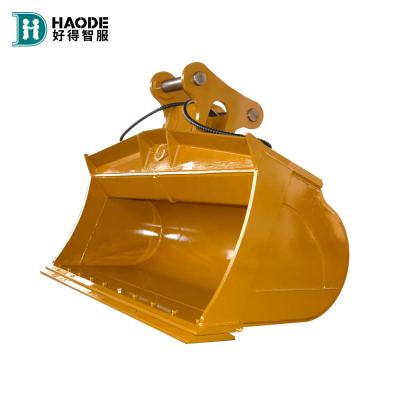 China Customizable Construction Machinery Parts Tilting Buckets For Excavator 3500 for sale