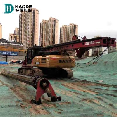 China HAODE Sany SR155 Excavadora de perforación hidráulica giratoria para ingeniería de cimientos en venta