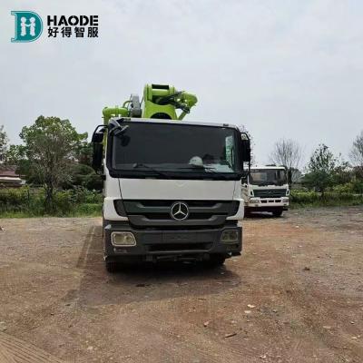 China HAODE 300KW PLC Core Components Second-hand Zoomlion Pump Truck Concrete Pump Machine for sale