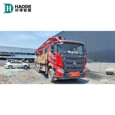 China HAODE Sany SYM5358 49M Diesel Engine Concrete Pump Truck for and Concrete Conveying for sale