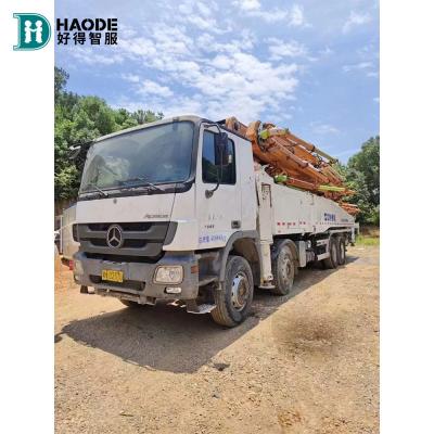 China 52m Zoomlion Boom Truck Hydraulische pomp Gebruikte tweedehands HAODE ZLJ5419 Lift Truck Te koop