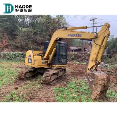 China HAODE Excavadora Komatsu PC90 usada Alturas máximas de excavación 3150 mm Peso de operación 8500 kg en venta