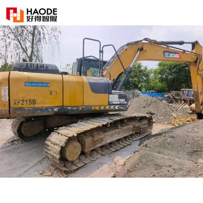 Chine 5.8 M Longueur de tige Excavateur utilisé de 21 T XE215 D avec pompe hydraulique TOP en bon état à vendre