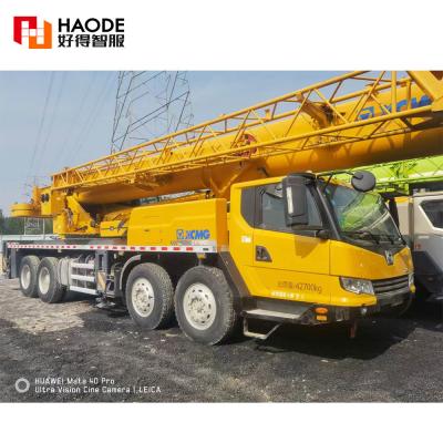 China Used Truck Crane 42.7 Ton X CMG Crane Qy55 kc with Perfect Condition Weight 42700 kg for sale