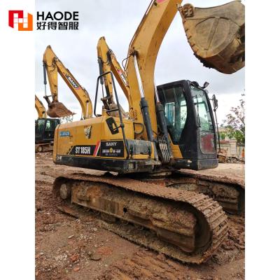 China Crawler Excavator Earth Digger Machine Used Sany 135 Excavator for Sale for sale