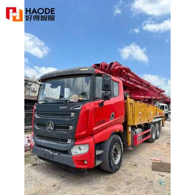 Chine 2020 Année Mobile San Y Marque 6X3 49m Auto-chargement du béton mélangeur de camion avec pompe à vendre à vendre