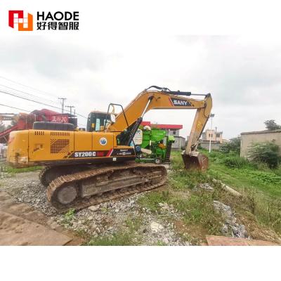 Chine 2020 Année utilisée SY200C Excavateur haute efficacité machines de construction utilisées à vendre