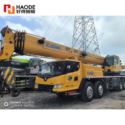 中国 2020 year Used Truck Crane 42.7 Ton Crane Used Truck Cranes Qy55 Kc original paint 販売のため