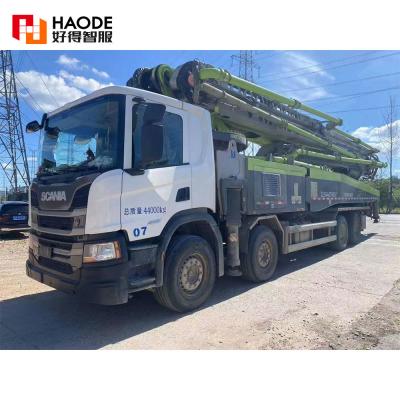 China 2020 Zoomlion Heavy Industry Zlj5280thbje 40m Construction Equipment Used Concrete Machinery Boom Pump Truck en venta