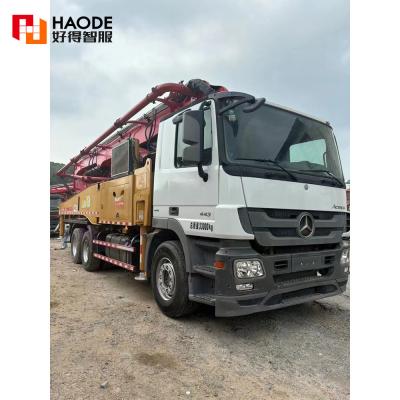 中国 Quality Benz Chassis 49m Sanys Truck-mounted Concrete Pump Boom Placer 販売のため