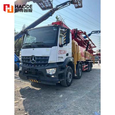 China Sany Truck-mounted Betonpomp 62m Betonpumps Truck verkoop Te koop