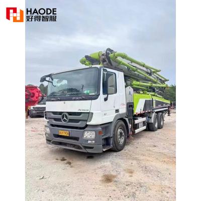 Cina Nazionale VI Novembre 2020 Zoomlion Shandeka 49m Used Concrete Mixer Pump Truck in vendita