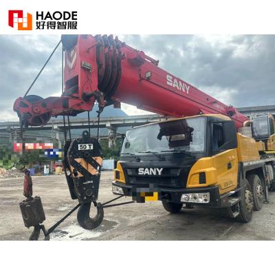 China 2020 Year Made SANY STC400T Used 40tons Mobile Crane Used SANY Truck Crane zu verkaufen