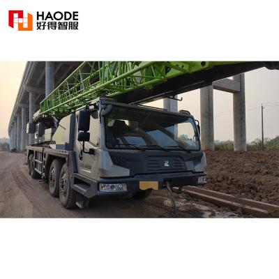 China 55 Ton Zoomlion Hydraulic Telescopic Boom Small ZTC550H Mobile Truck Crane Made In China en venta