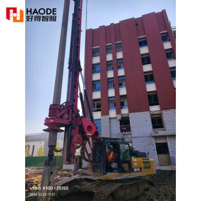 Cina Drilling Equipment 155kn Mini Hydraulic Rotary Drilling Rig Machine Price Cheap Price for Sale (SR155) in vendita