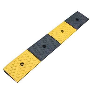 China Curb Rubber Ramp/Rubber Restriction Ramp with CRC03 Yellow and Black for sale