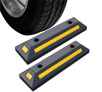 China High Quality Anti Aging Subway Parking Dedicated Wheel Car Stop Parking Wheel Stopper for sale