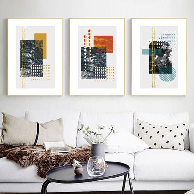 China Abstract Painted Abstract Graffiti Print Canvas Art Painting Wall Art Living Room Decoration Home Decoration for sale