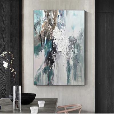 China Luxury Abstract Oil Painting Print On Canvas Art Pictures For Home Decor Living Room Decoration Wall Cuadros for sale