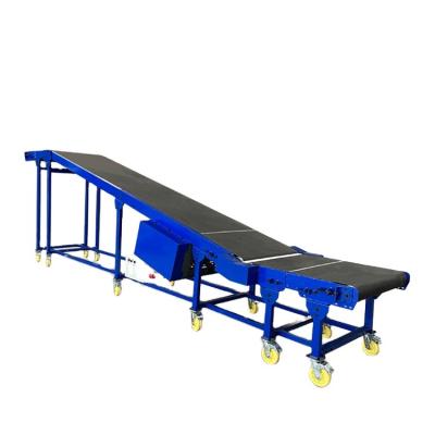 China Large Volume Heat Resistant Inclination Delivery Guarantee Quality Fixed Belt Conveyor For Bag for sale