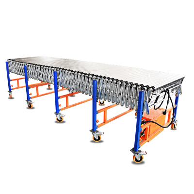 China Heat Resistant High Efficient Motorized Roller Conveyor Machine For Express Handling for sale