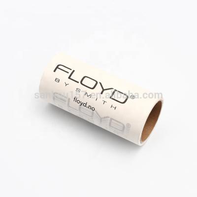 China Hand Making Dirt Adhesive Paper Dust Remove Fiber Roller Fills Sticky Tape Fiber Cleaning Roller for sale