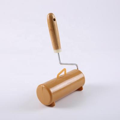 China Long Tools Manual Eco Friendly Floor Cleaning Household Brush Fiber Dust Dirt Fiber Cleaning Roller for sale