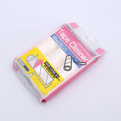 China Household Manual Dust Cleaning Tape 16cm/12cm/10cm/25.5cm Sticky Refill Fiber Roller Handle Long for sale