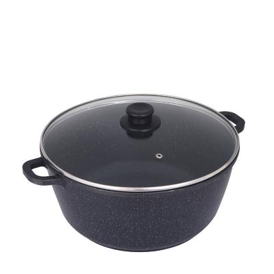 China Good Aluminum Pot Universal Cooking Pot Stick Made Sustainable Price Factory Non Cooking Pots for sale