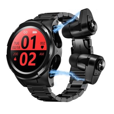 China MP3 Playback 2022 NEW High Quality JM06 2 in 1 Smartwatch Sport Wireless BT Earbud Gaming Earphone and Smart Watch for sale