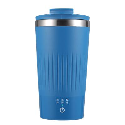 China 2022 Sustainable Top Selling Stirring Mug 400ml With Electric Stirring And Filling Magnetic Cup for sale